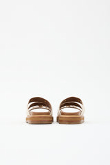 Celine Leather Tippi Triomphe Slide