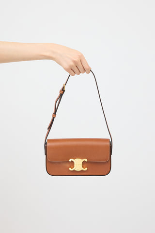 Celine Leather Triomphe Claude Bag