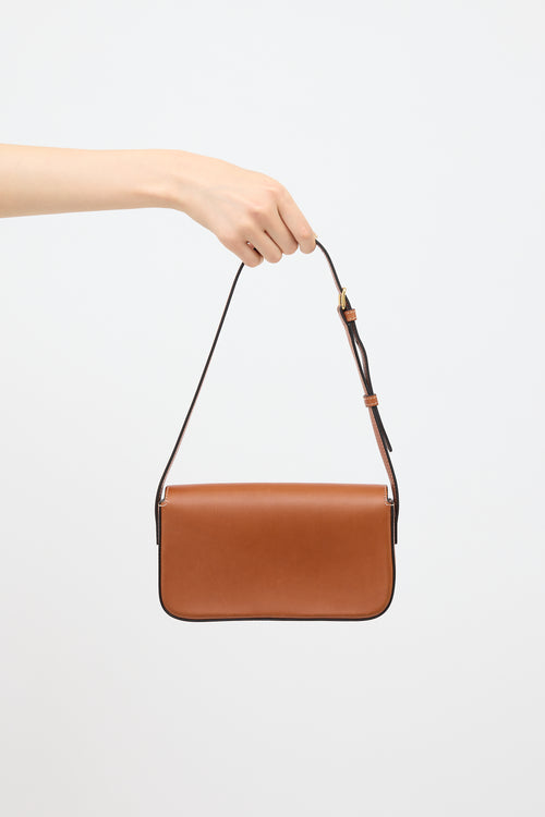 Celine Leather Triomphe Claude Bag