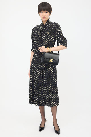 Celine 2020 Leather Classique Triomphe Bag