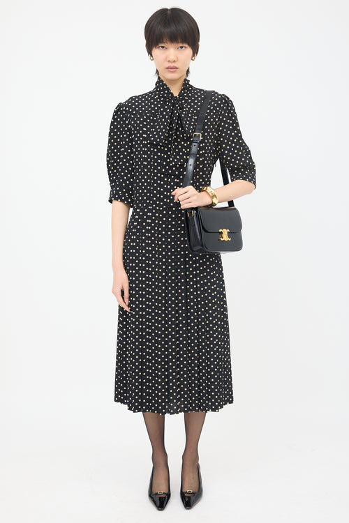 Celine 2020 Leather Classique Triomphe Bag