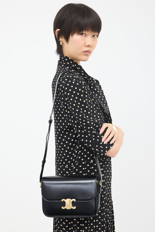 Celine 2020 Leather Classique Triomphe Bag