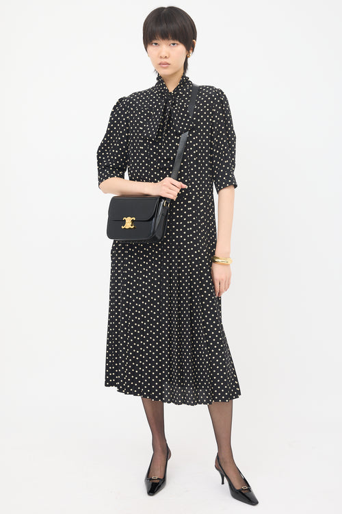 Celine 2020 Leather Classique Triomphe Bag