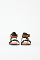 Celine Leather Buckle Sandal