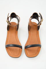 Celine Leather Buckle Sandal