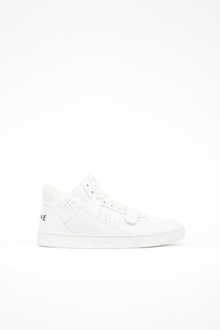 Celine Leather CT-02 Mid Sneaker