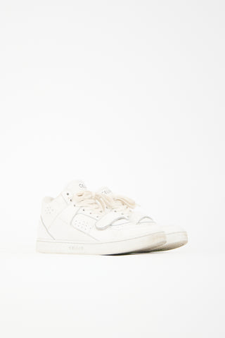 Celine Leather CT-02 Mid Sneaker