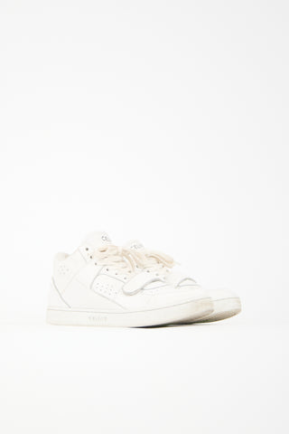 Celine Leather CT-02 Mid Sneaker