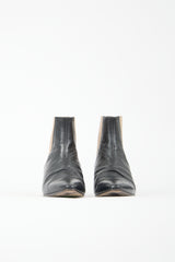 Dior Leather D-Racer Chelsea  Boot