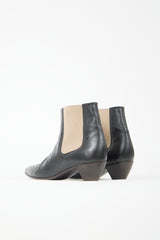 Dior Leather D-Racer Chelsea  Boot