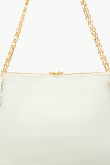 Celine Leather Zip Chain Bag