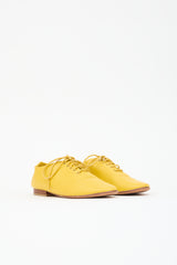 Celine Leather Lace Up Oxford