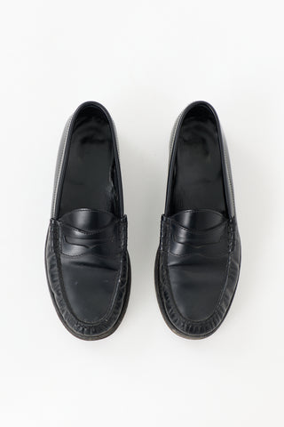 Celine Leather Luco Penny Loafer