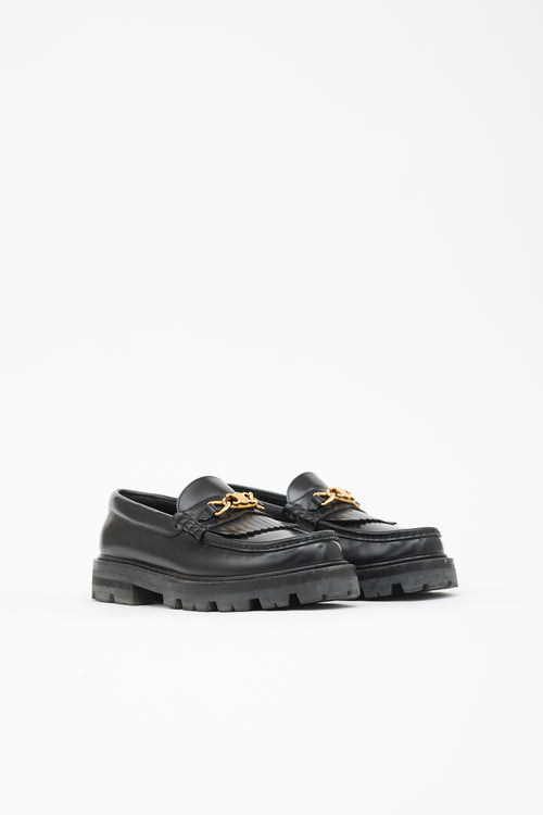 Celine Leather Margaret Loafer