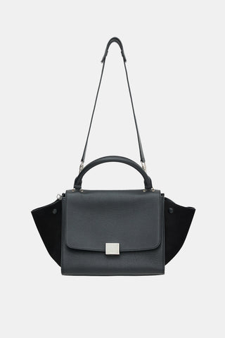 Celine Leather Medium Trapeze Bag