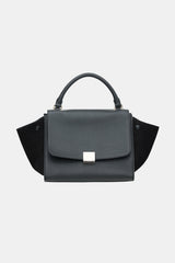 Celine Leather Medium Trapeze Bag