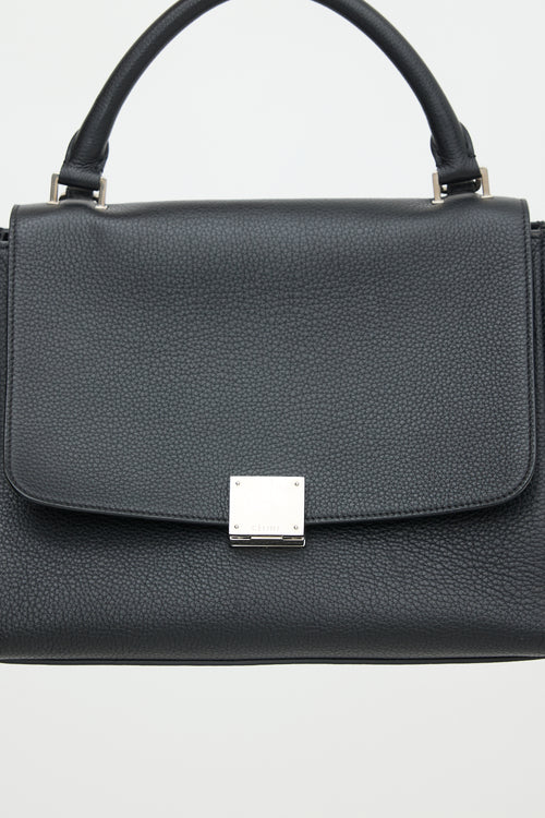 Celine Leather Medium Trapeze Bag