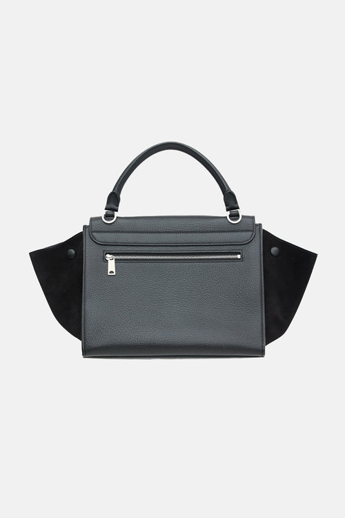 Celine Leather Medium Trapeze Bag