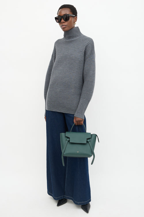 Celine Leather Nano Belt Bag