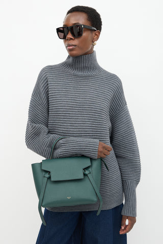 Celine Leather Nano Belt Bag