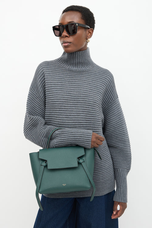 Celine Leather Nano Belt Bag