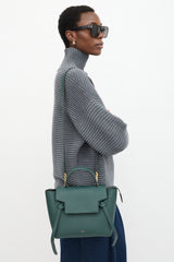 Celine Leather Nano Belt Bag