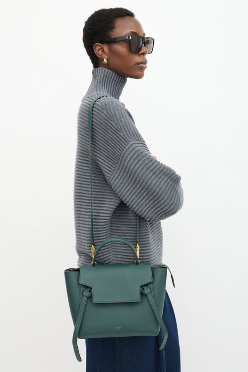 Celine Leather Nano Belt Bag