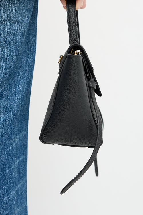 Celine Leather Nano Belt Bag