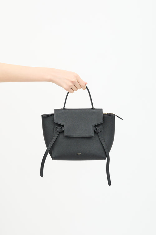 Celine Leather Nano Belt Bag