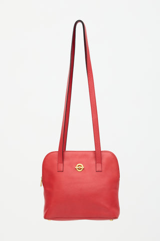 Celine Leather Shoulder Embellished Bag