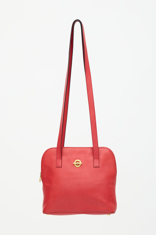 Celine Leather Shoulder Embellished Bag