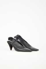 Celine Leather Slingback Heel
