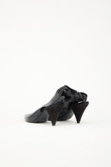 Celine Leather Slingback Heel