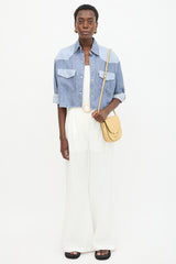 Celine Leather Small Trotteur Bag