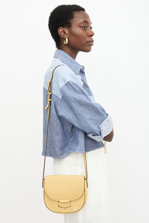 Celine Leather Small Trotteur Bag