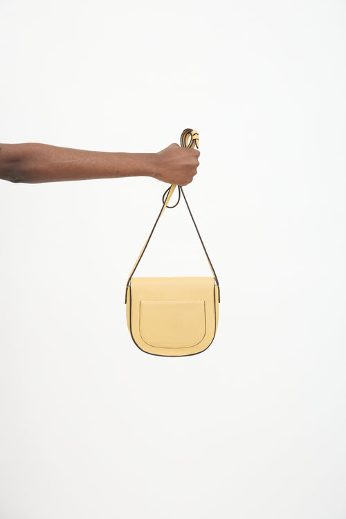 Celine Leather Small Trotteur Bag