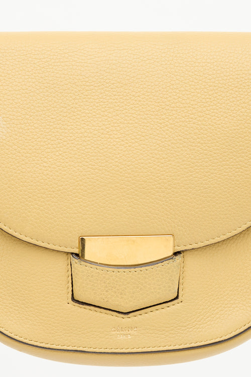 Celine Leather Small Trotteur Bag