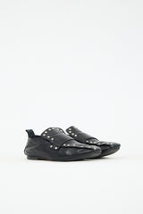 Celine Leather Studded Loafer