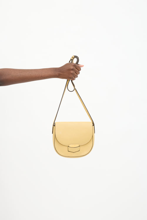 Celine Leather Small Trotteur Bag