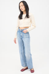 Celine Wide Leg Jeans