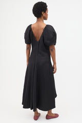Celine Linen Scoop Back Dress
