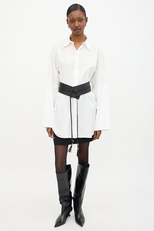 Celine Long Button Up Shirt