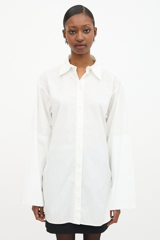 Celine Long Button Up Shirt