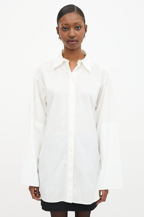 Celine Long Button Up Shirt