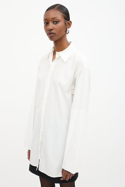 Celine Long Button Up Shirt