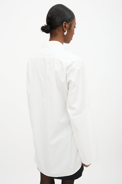 Celine Long Button Up Shirt