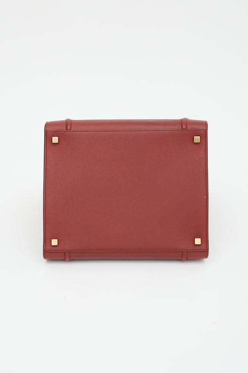 2016 Leather Medium Phantom Luggage Bag