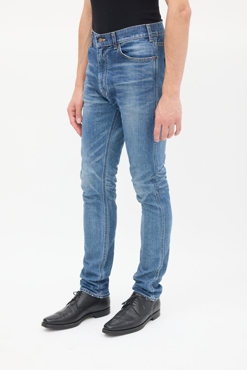 Celine Medium Wash Slim Leg Jeans