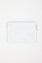Celine Metallic Leather Triomphe Pouch