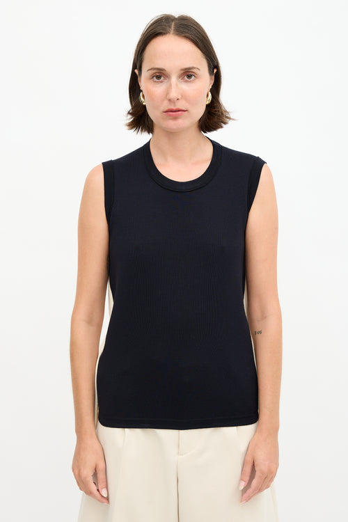 Celine Buttoned Panel Sweater